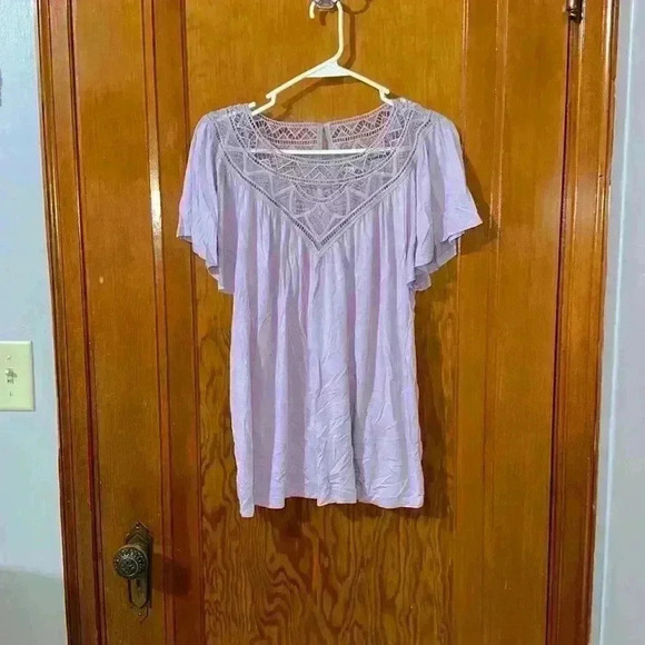Cupio purple top size large - Picture 1 of 2